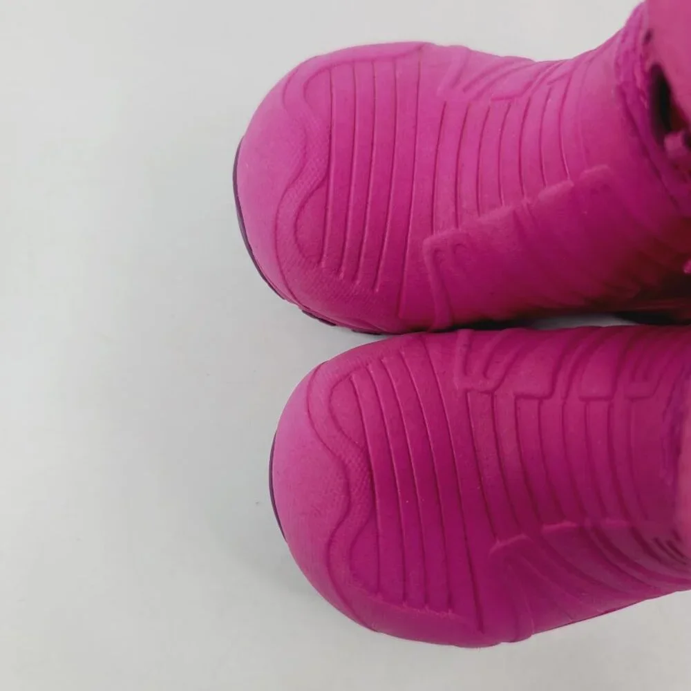 Merrell Girl's Pink Snow Quest Lite Waterproof Floral Ankle Snow Boots Size 5‎